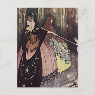 “De Blauwe Vogel” van Edmund Dulac Briefkaart