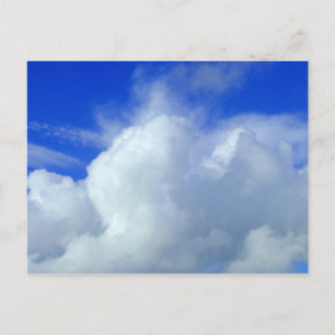 De blauwe Yonder Briefkaart