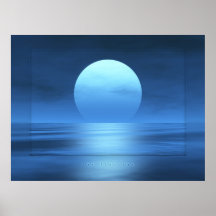De blauwe zon
