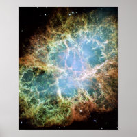 De blauwgroen Nevel van de Krab