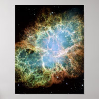 De blauwgroen Nevel van de Krab