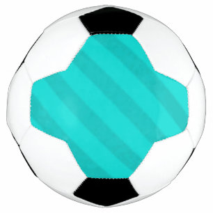 De Blauwgroen Pauw Aqua van de vintage Streep van Voetbal