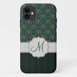 De blauwgroen Ventilators en de Strepen van de iPhone 11 Hoesje