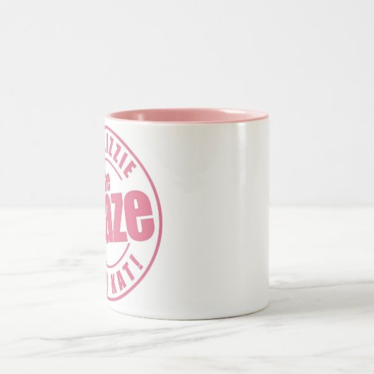 De Blaze-mok Tweekleurige Koffiemok (Center)