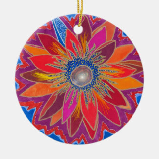 De Blazing Lotus Ornament