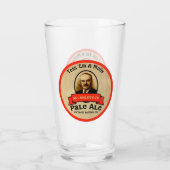 De Bleke Ale van de heer Molotov Glas (Achterkant)