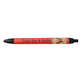 De Bleke Ale van de heer Molotov Zwarte Inkt Pen (Voorkant)