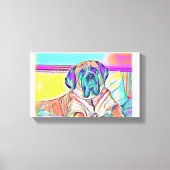 De blik canvas afdruk (Voorkant)