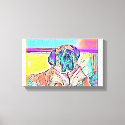 De blik canvas afdruk (Voorkant)