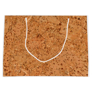 De blik van Macadamia Cork de Houten Korrel van Large Cadeauzakje