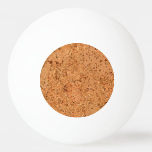 De blik van Macadamia Cork de Houten Korrel van Pingpongballen
