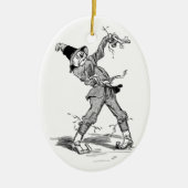 De Blikken Man Alice in Wonderland Keramisch Ornament (Voorkant)