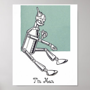 De Blikken Man uit Het wonderbaarlijke land van Oz Poster