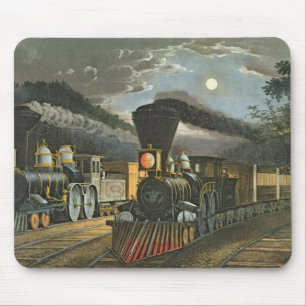 De bliksem Express-treinen, 1863 Muismat