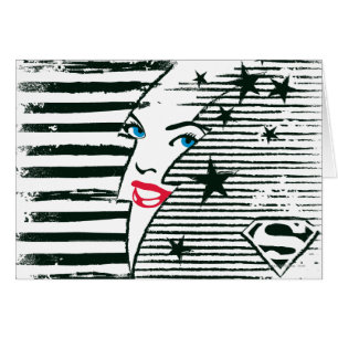 De Bliksem van Supergirl met Gezicht