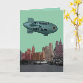 DE BLIMP VAN DE DE JAREN '30HORIZON VAN DE STAD KAART (Gele Bloem)