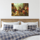 De Blind Hurdy Gurdy Player Canvas Afdruk (Insitu (Slaapkamer))