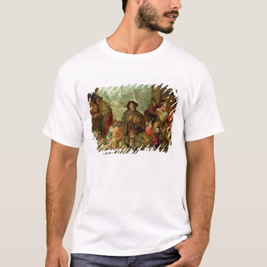 De Blind Hurdy Gurdy Player T-shirt (Voorkant)