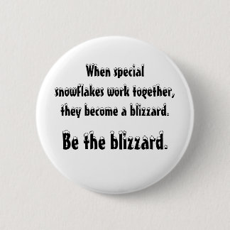 De blizzard ronde button 5,7 cm