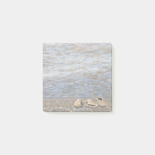 De Blocnote van de Post-it van het strand Post-it® Notes (Voorkant)
