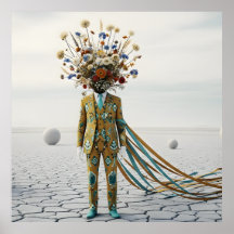 De Bloeiende Geest: Surrealistische Bloemige Woest