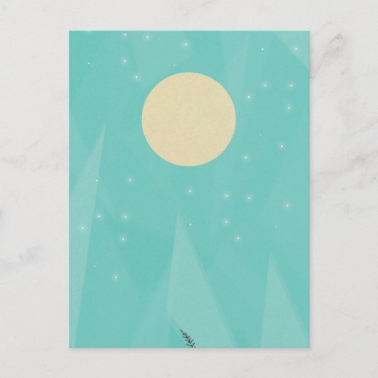 De Bloem van de maan Briefkaart (Voorkant)