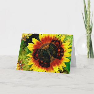 De Bloem van de vlinder Kaart