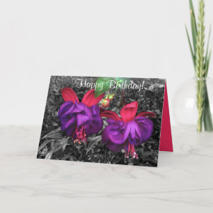 De Bloem van Fuschia Kaart