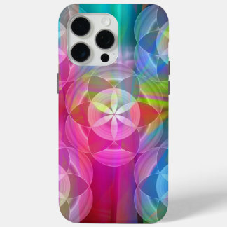 De bloem van het leven, geometrische patronen iPhone 15 pro max hoesje