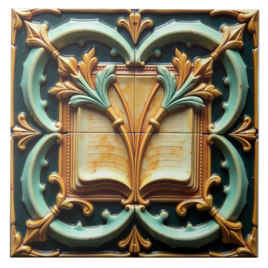 De Bloemcodex Tegeltje (Voorkant)