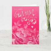 De Bloemen en de Vlinders van de Kaart van het (Voorkant)