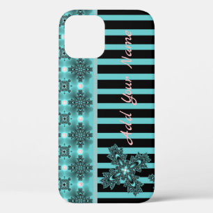 De Bloemen van Artdeco in Retrostijl, voegen Jouw iPhone 12 Pro Hoesje