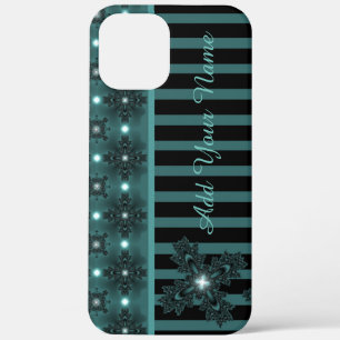 De Bloemen van Artdeco in Retrostijl, voegen Jouw iPhone 12 Pro Max Hoesje