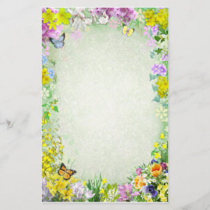 De Bloemen van de lente Briefpapier