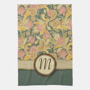 De Bloemen van Paisley en van de Ventilator met Mo Theedoek