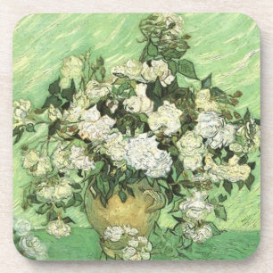De bloemen van Van Gogh in de vaas Bier Onderzetter