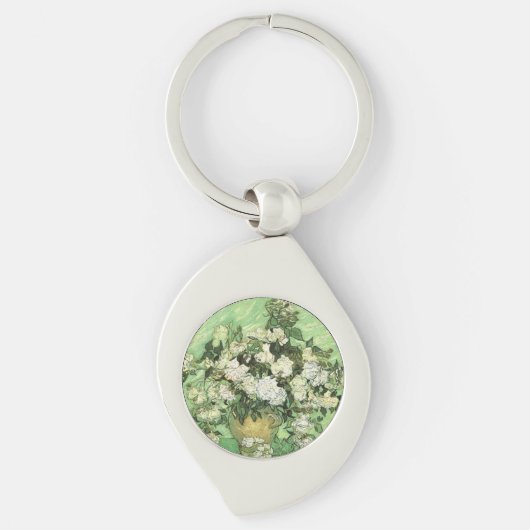 De bloemen van Van Gogh in de vaas Sleutelhanger (Voorkant)