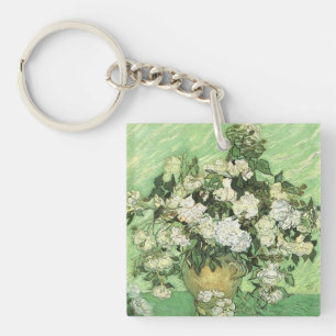 De bloemen van Van Gogh in de vaas Sleutelhanger
