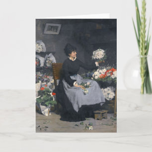 De bloemenhandelaar Victor Gabriel Gilbert Kaart