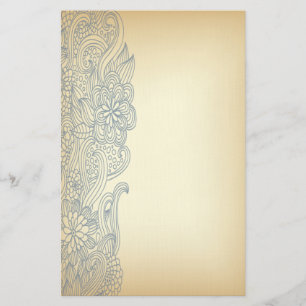 De BloemenKantoorbehoeften van het Verre Oosten Briefpapier