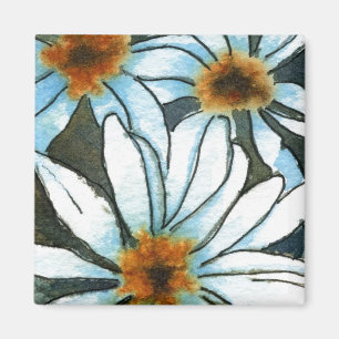 De BloemenMagneet van "Daisy #1" Magneet