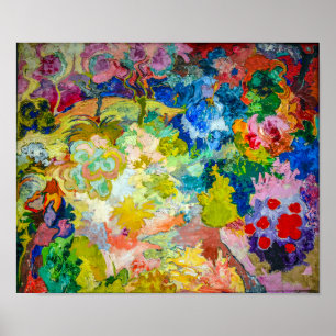 De bloementuin Carl Lohse Poster