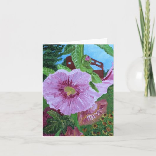 De bloementuin van Emil Nolde Kaart (Voorkant)