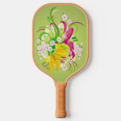 De bloemtuin pickleball paddle (Voorkant)