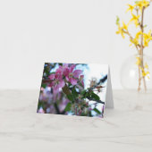 De Bloesem Notecard 1 van Apple Kaart (Gele Bloem)