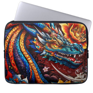 "De bloesem van de draak" Laptop Sleeve