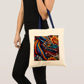 "De bloesem van de draak" Tote Bag