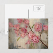 De Bloesems en de Tak van de kers Briefkaart (Voorkant / Achterkant)