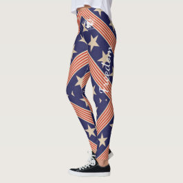De blonde & brak - de Personaliseerbare Leggings