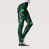 De blonde & brak - "personaliseer Deze" Leggings (Rechts)